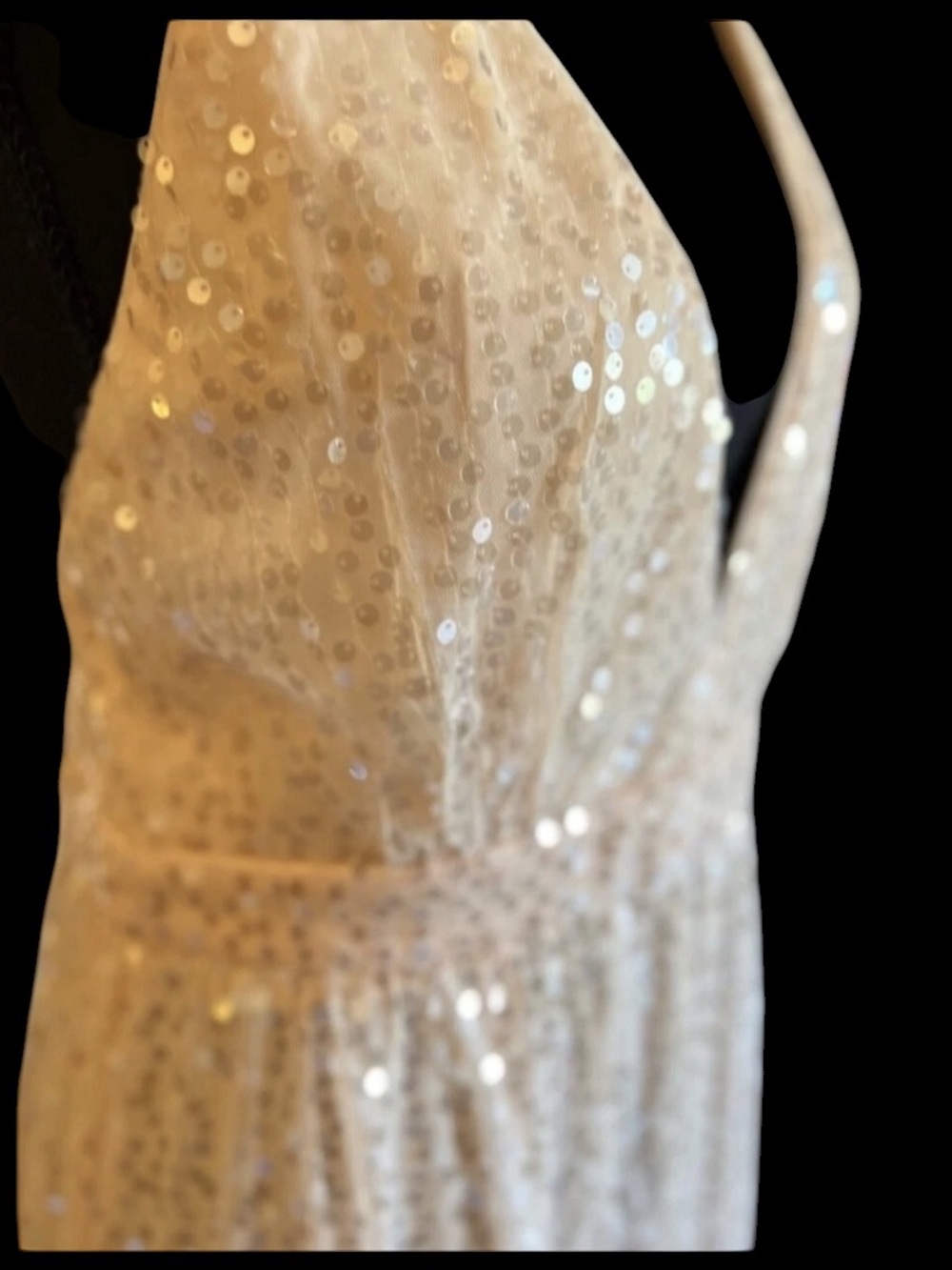 NWT❤️🔥Lulus Jane Ann Blush Pink Sequin Maxi Dress Size Large - Picture 5 of 11